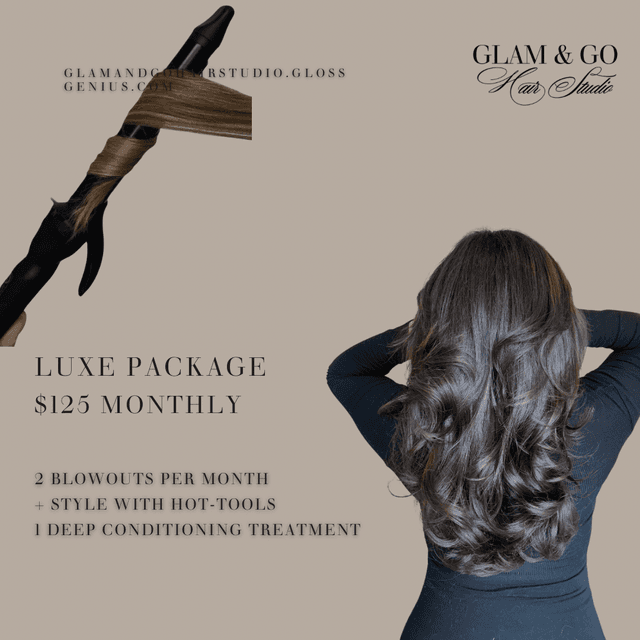 Luxe Wash & Blowout Package